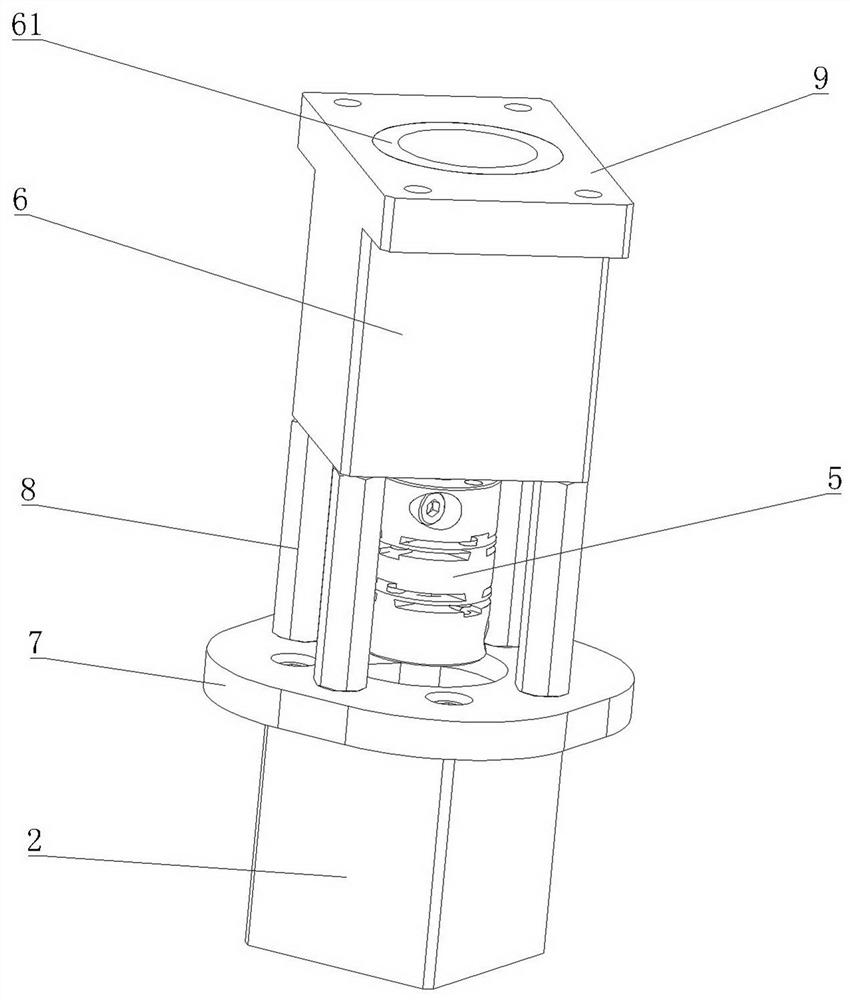 Automatic lifting blending device