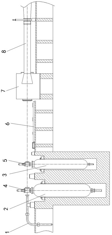 Design method of low Mach number flight total enthalpy platform based on existing hypersonic wind tunnel