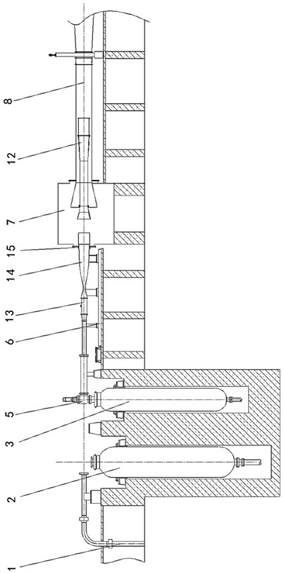 Design method of low Mach number flight total enthalpy platform based on existing hypersonic wind tunnel