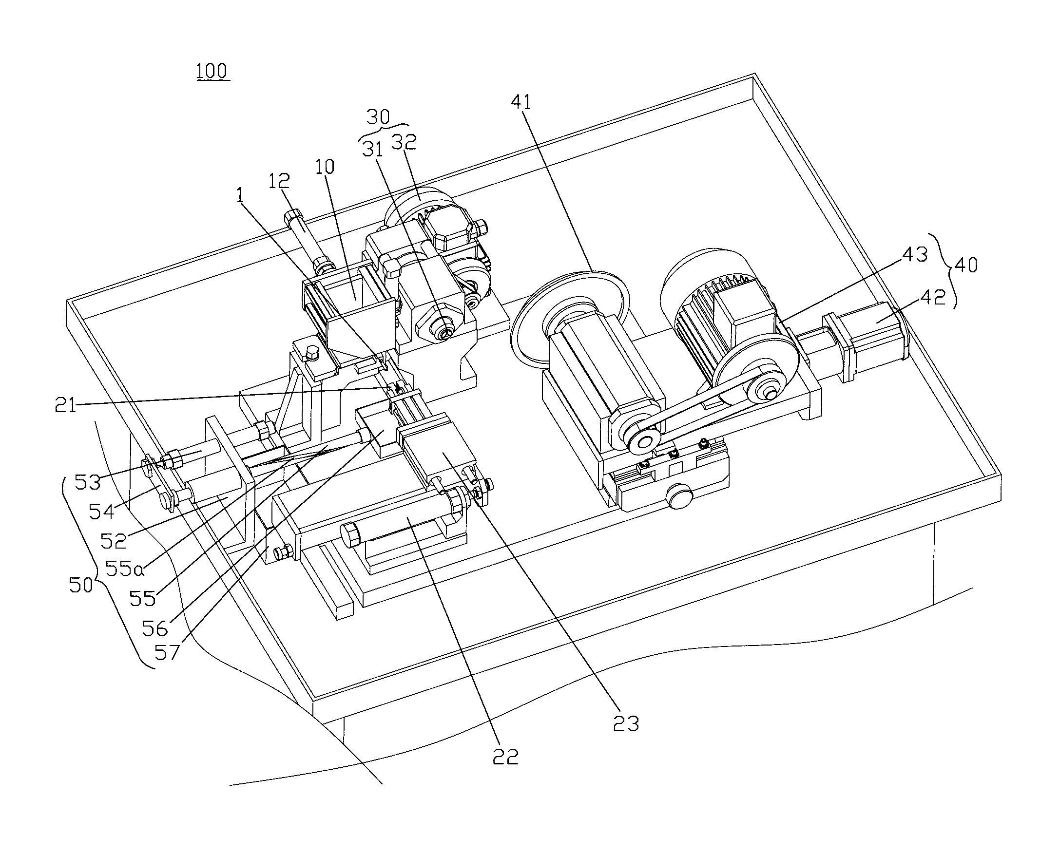 Automatic chamfering machine