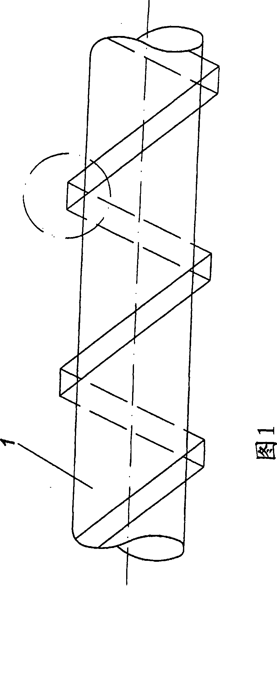 Method for producing coated plasticized screw