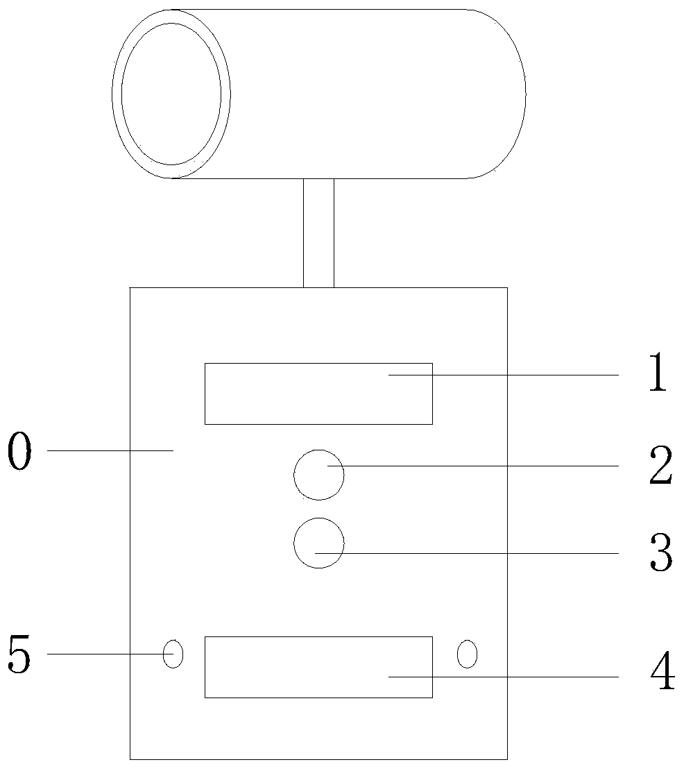 Intelligent underground pipeline water accumulation alarm device