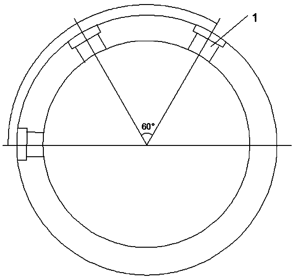 Large-size ship propeller shaft system state monitoring method