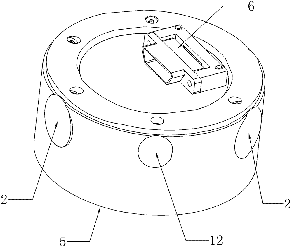 Near-infrared laser proximity detector and detection method thereof