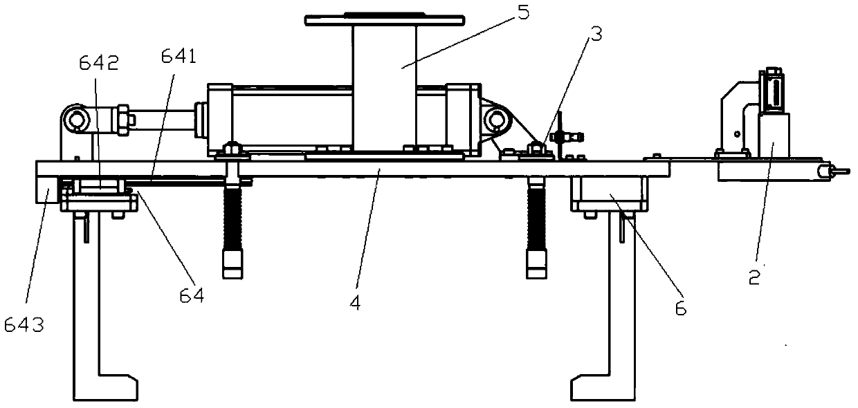 Robot handling fixture and handling system for engine block based on vision