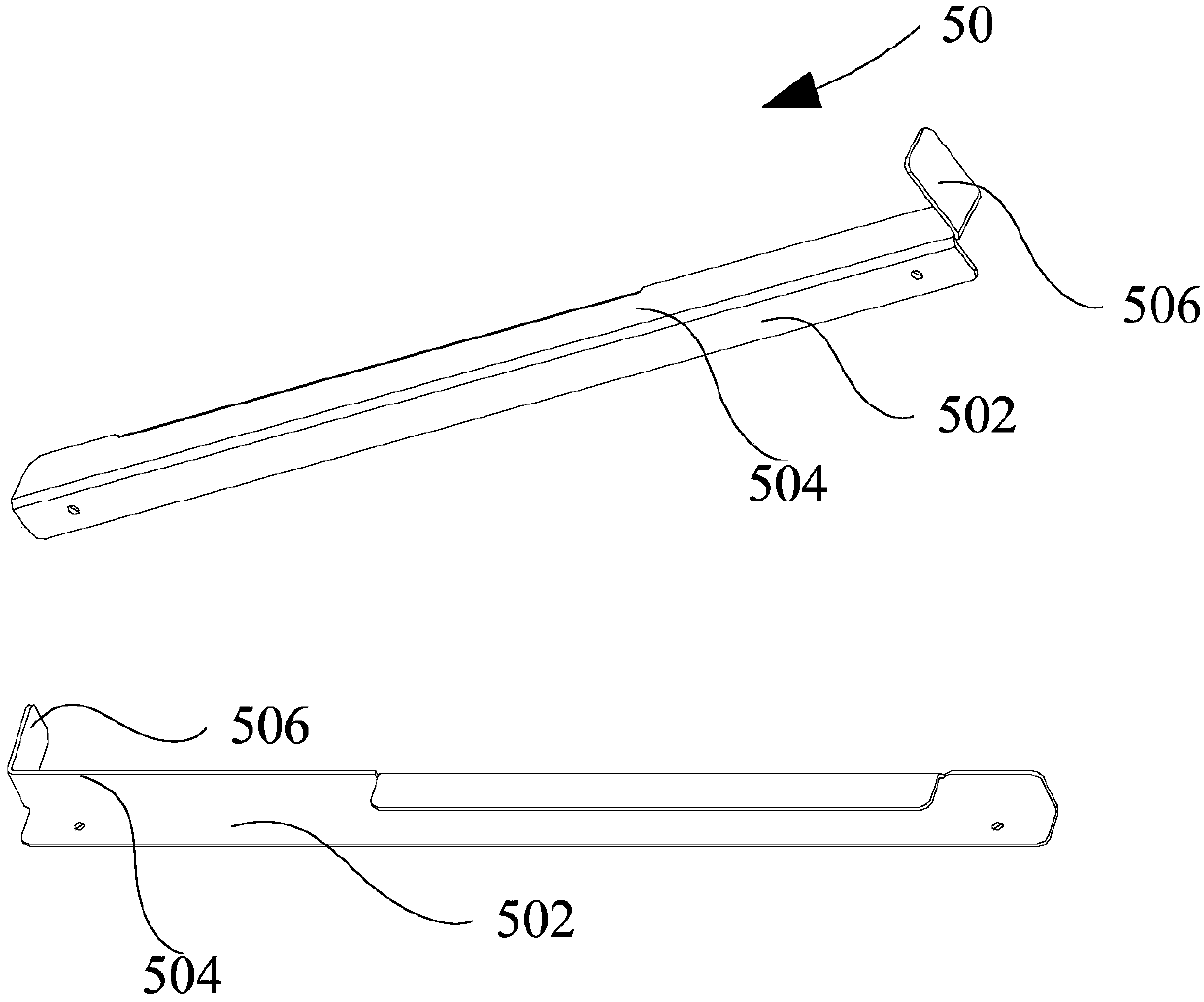 Fixed cabinet and cooking appliance assembly