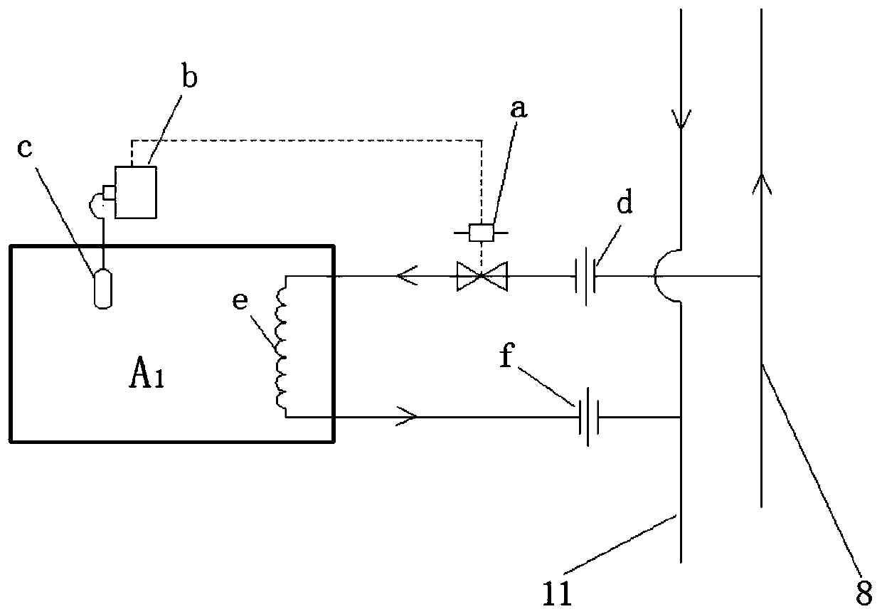 System and method for utilizing ship LNG cold energy by refrigerated container