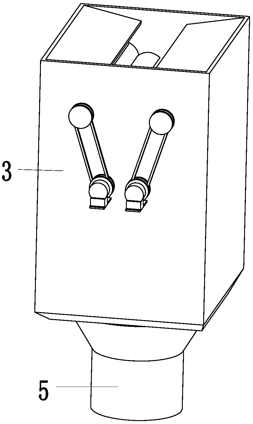 Chemical raw material medicine conveying system for medicinal preparation