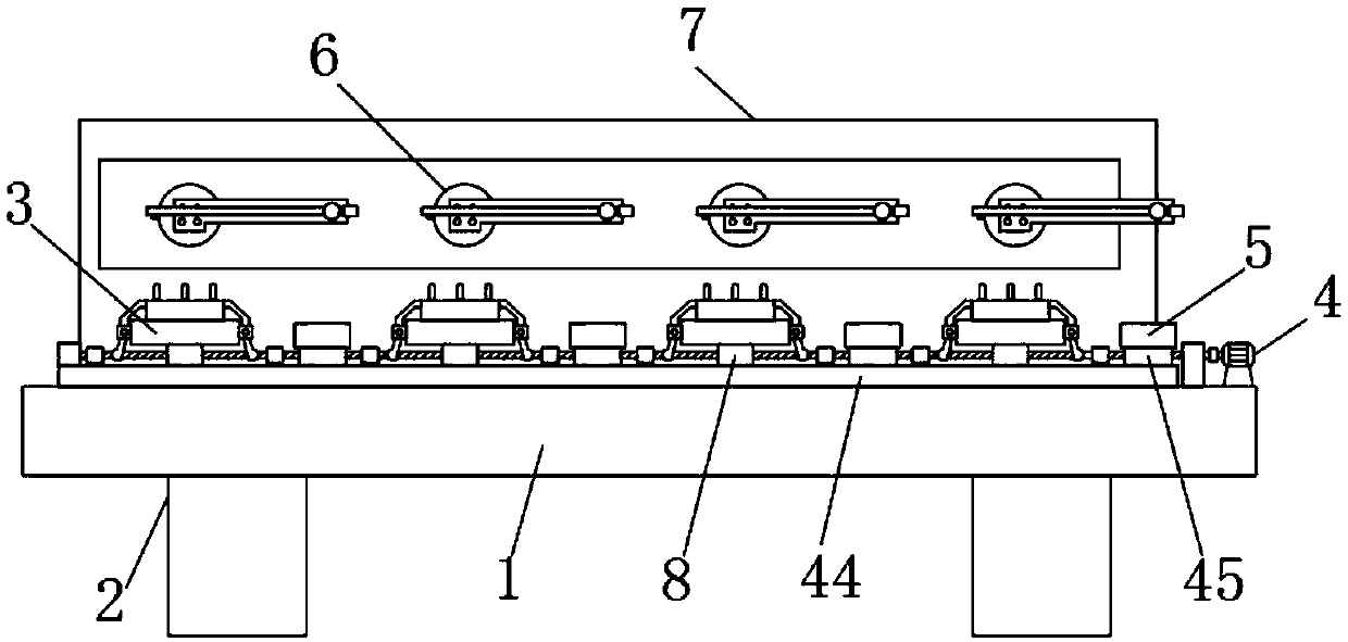 Full-automatic vertical type multi-station motor winding machine