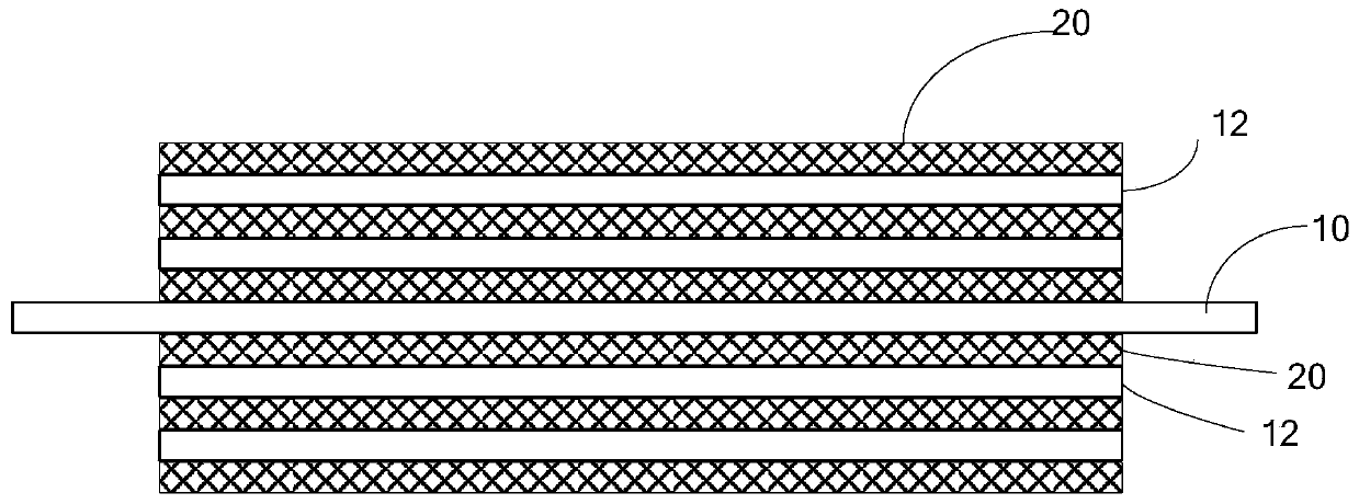 A kind of cobalt disulfide nanocrystal/graphene composite electrode material and preparation method