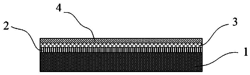 Single crystal single domain piezoelectric film and preparation method thereof