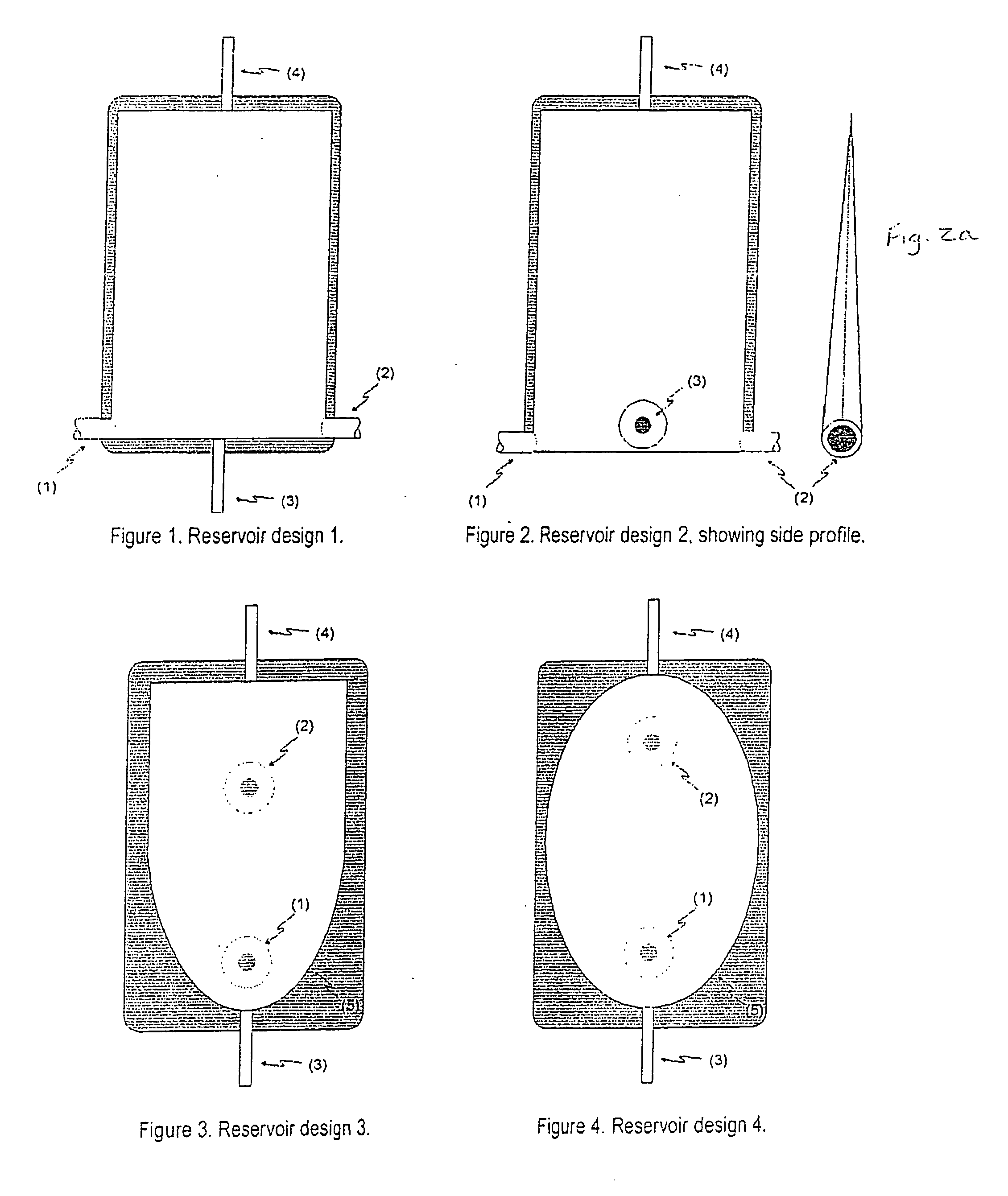 Reservoir for liquid dispensing system with enhanced mixing