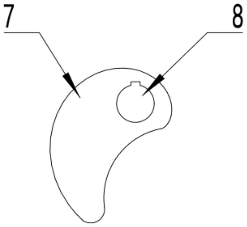 Basalt fiber disc type tension adjusting device