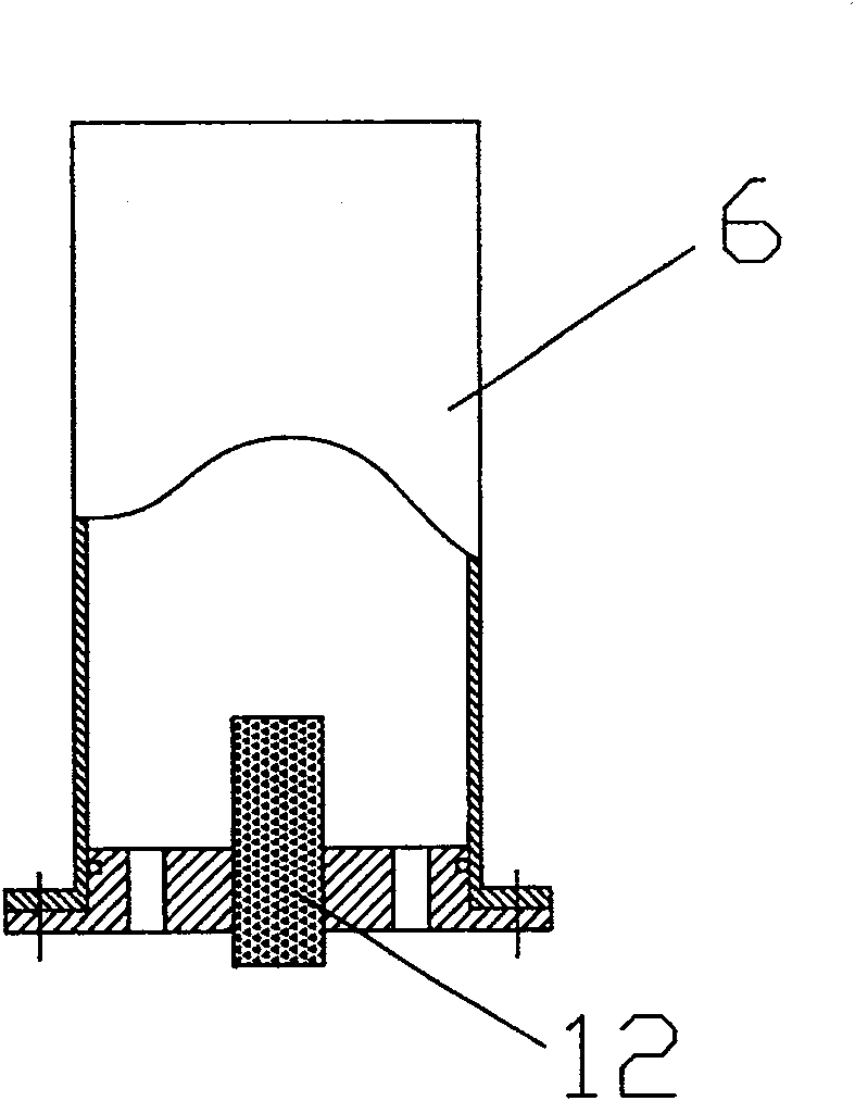 Test device for wind tunnel color smoke flow