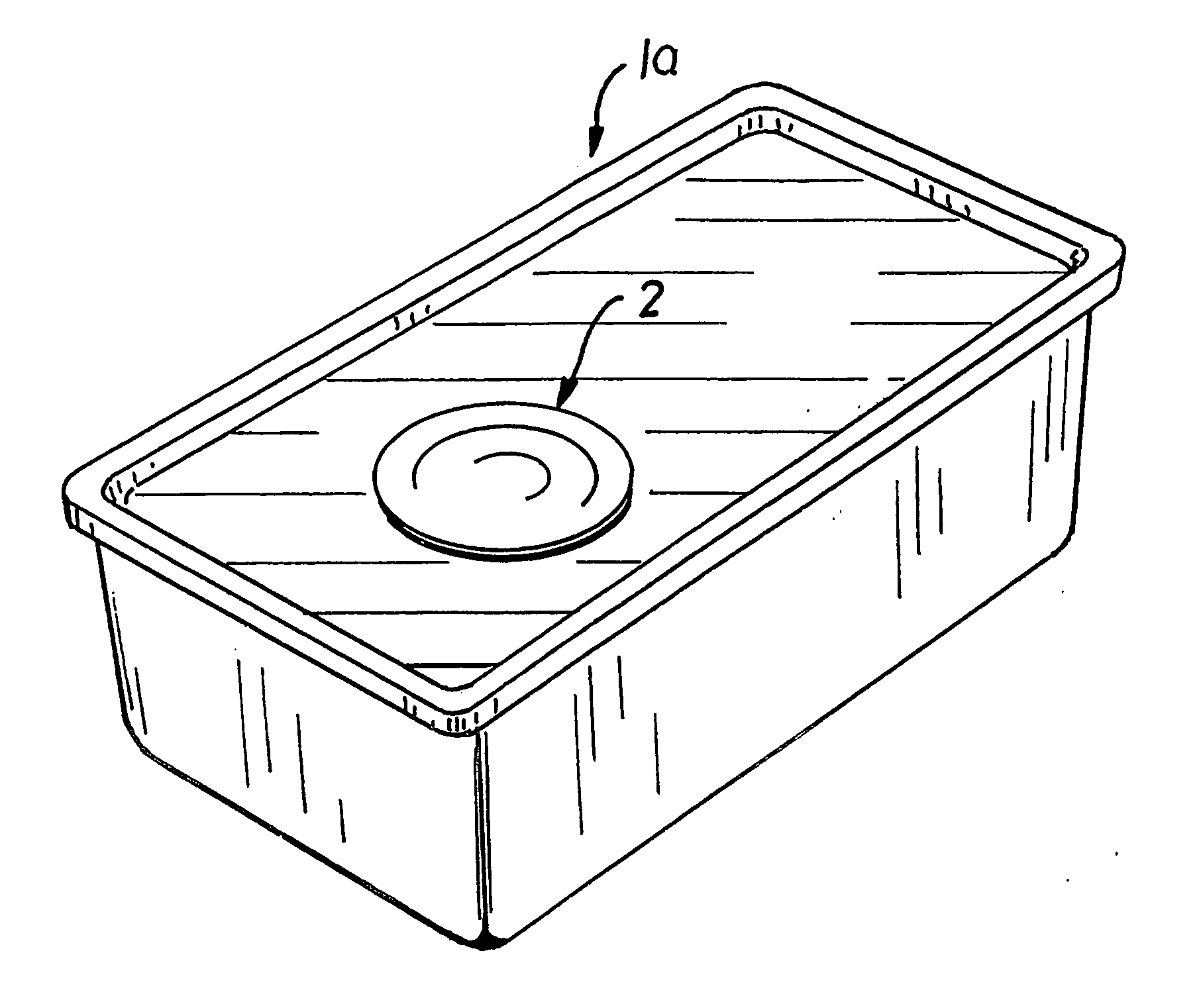 Folded self-adhesive label