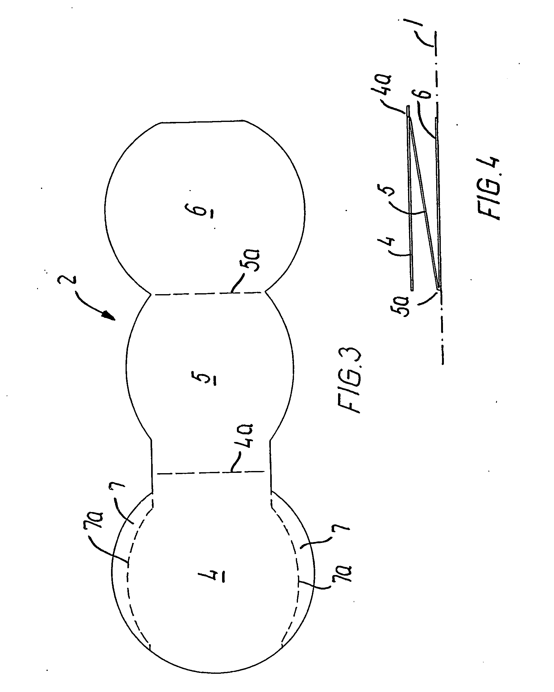 Folded self-adhesive label