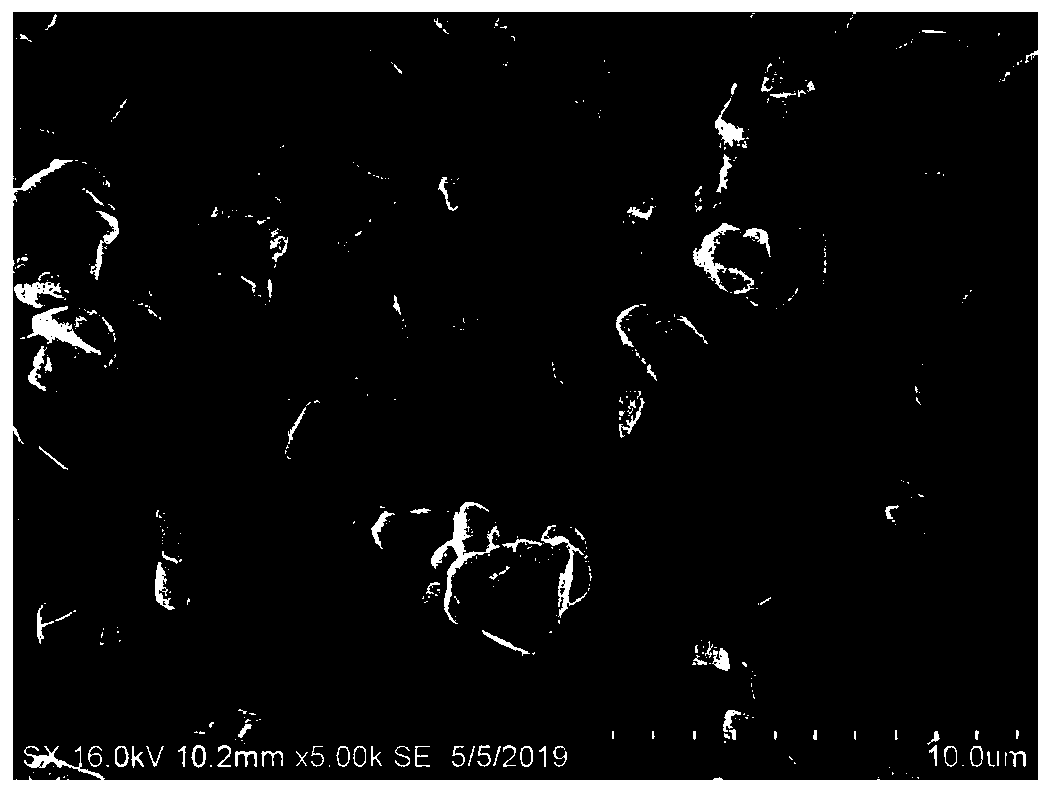 Core-shell high-nickel monocrystal nickel cobalt lithium manganate positive electrode material and preparation method and application thereof