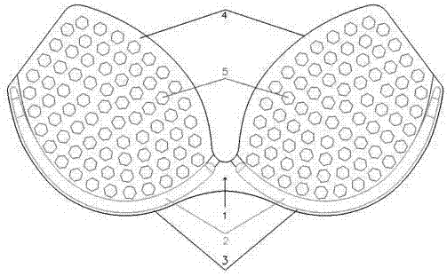 Breast support, preparation method thereof, bra using the breast support and preparation method for bra