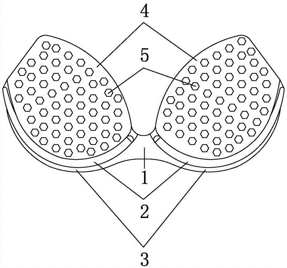 Breast support, preparation method thereof, bra using the breast support and preparation method for bra