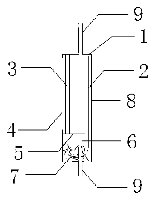 Cooling box and combined facility thereof