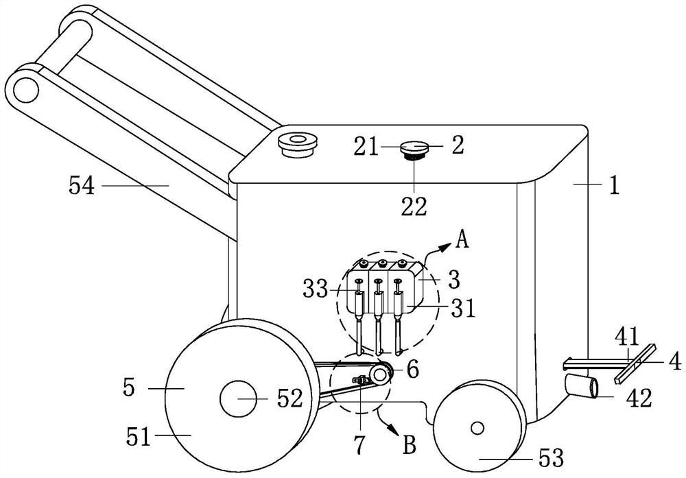 Landscaping watering device