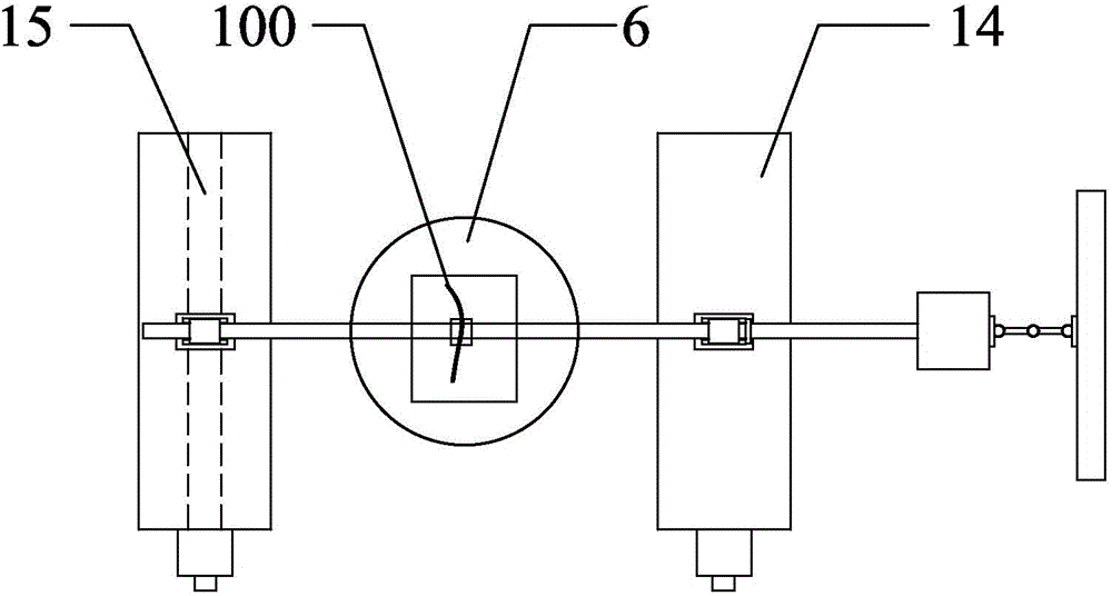 Device and method for shocking and strengthening thin wall part edges through lasers