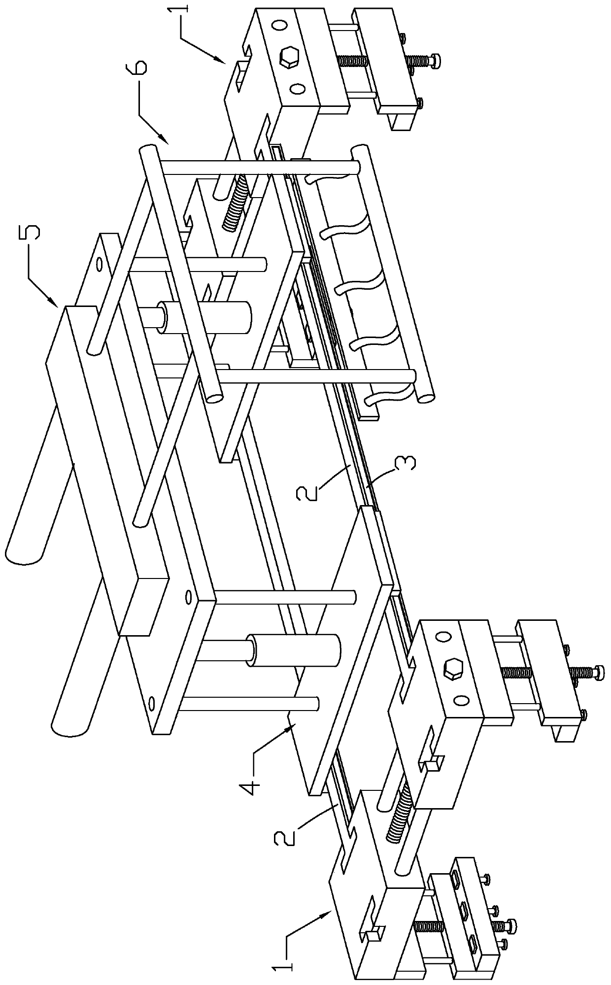 Flashing construction device and method of room surface parapet