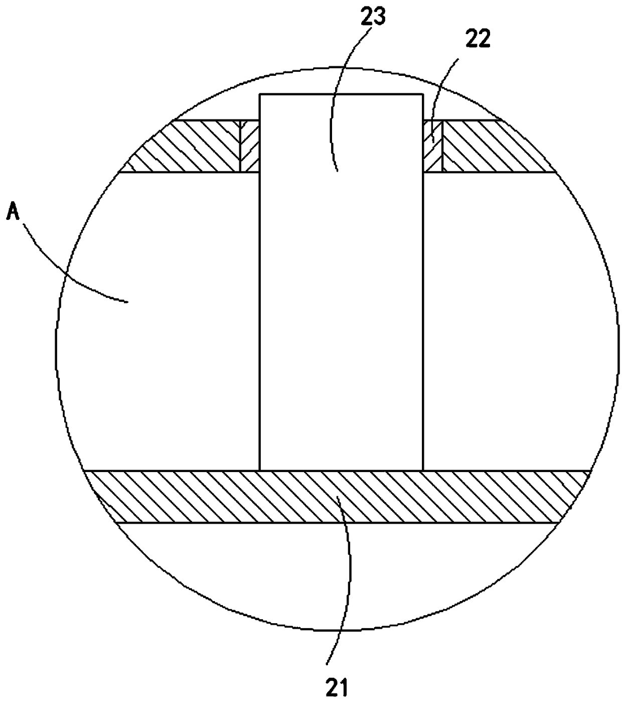 Energy-saving environmentally-friendly type paint spraying device for machining furniture