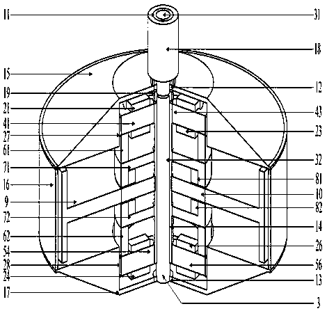 Vehicle Flywheel Batteries Using Hybrid Magnetic Bearings with Five Degrees of Freedom