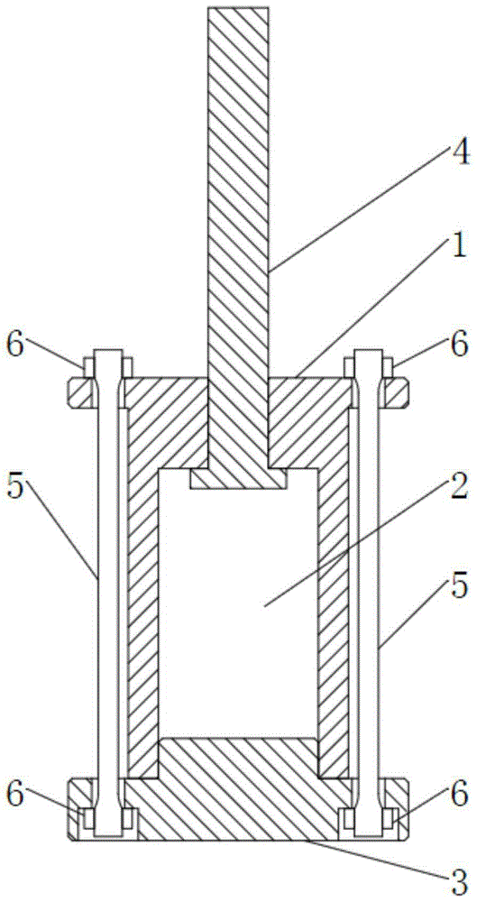 A hydraulic buffer device using shape memory alloy