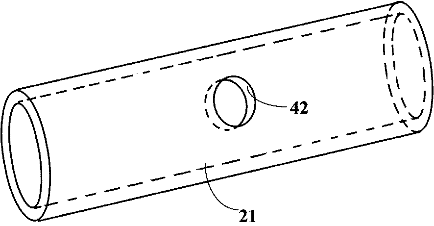 Rotary type optical-acoustic combined imaging probe and conduit