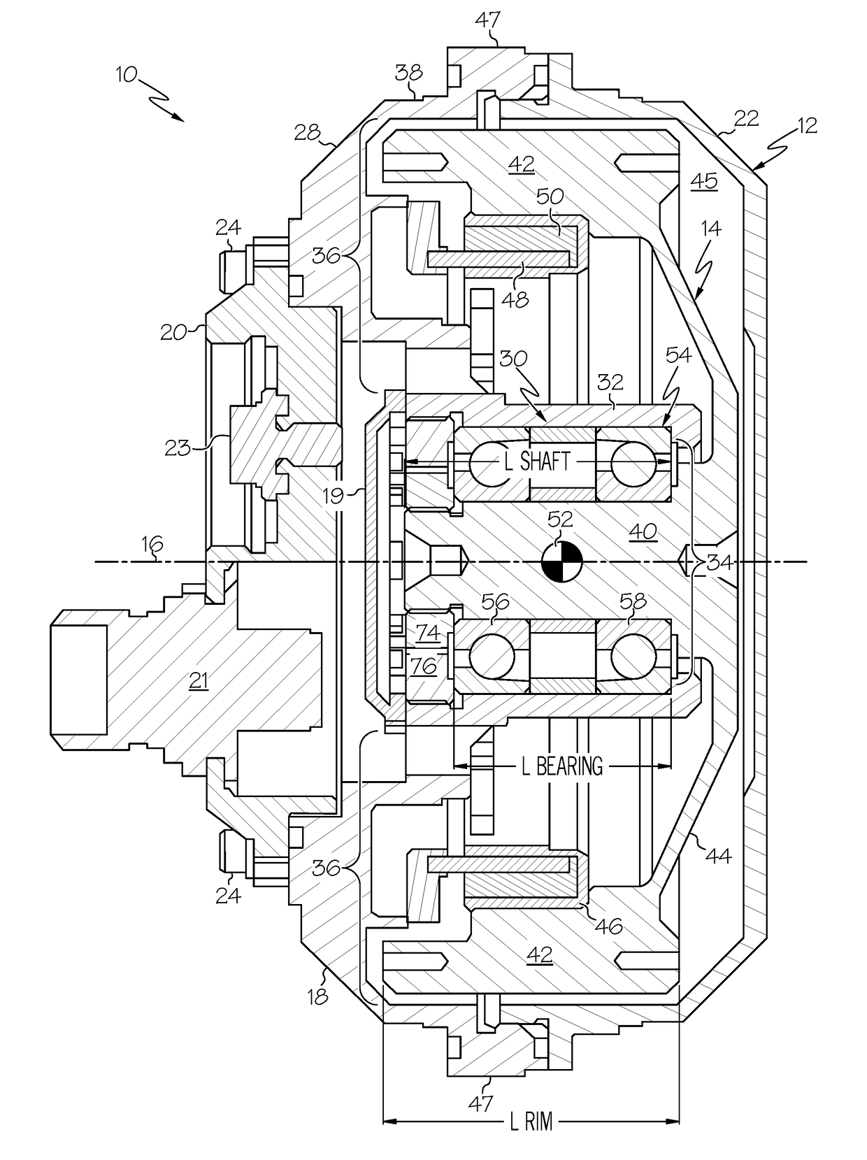 Small scale reaction wheel assemblies