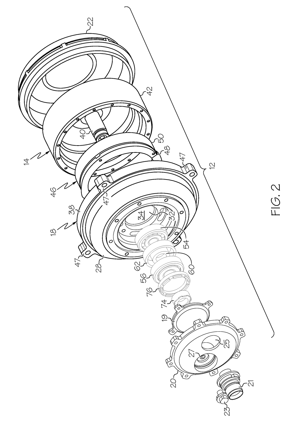 Small scale reaction wheel assemblies