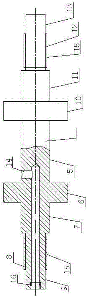 Short straight metal pressure pipe fitting bulge test apparatus