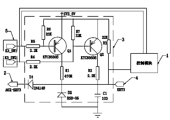 Steering wheel key function learning system