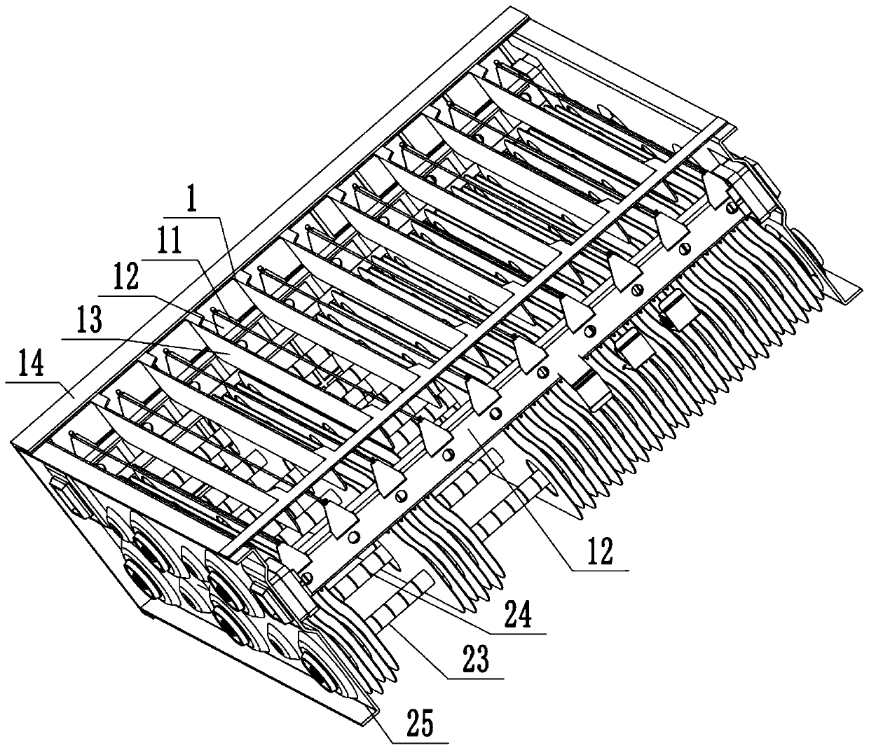 Plate-type two-section electrostatic adsorption dust collection device