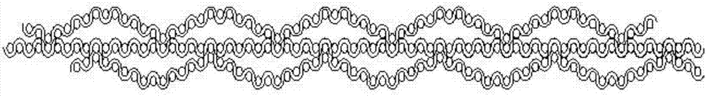 Multilayer double-side foamed functional fabric and production process thereof