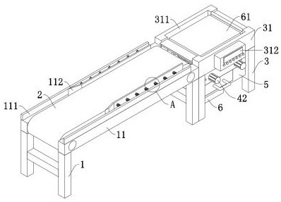 Production device for preparing composite thermal insulation material through doping with polylactic acid