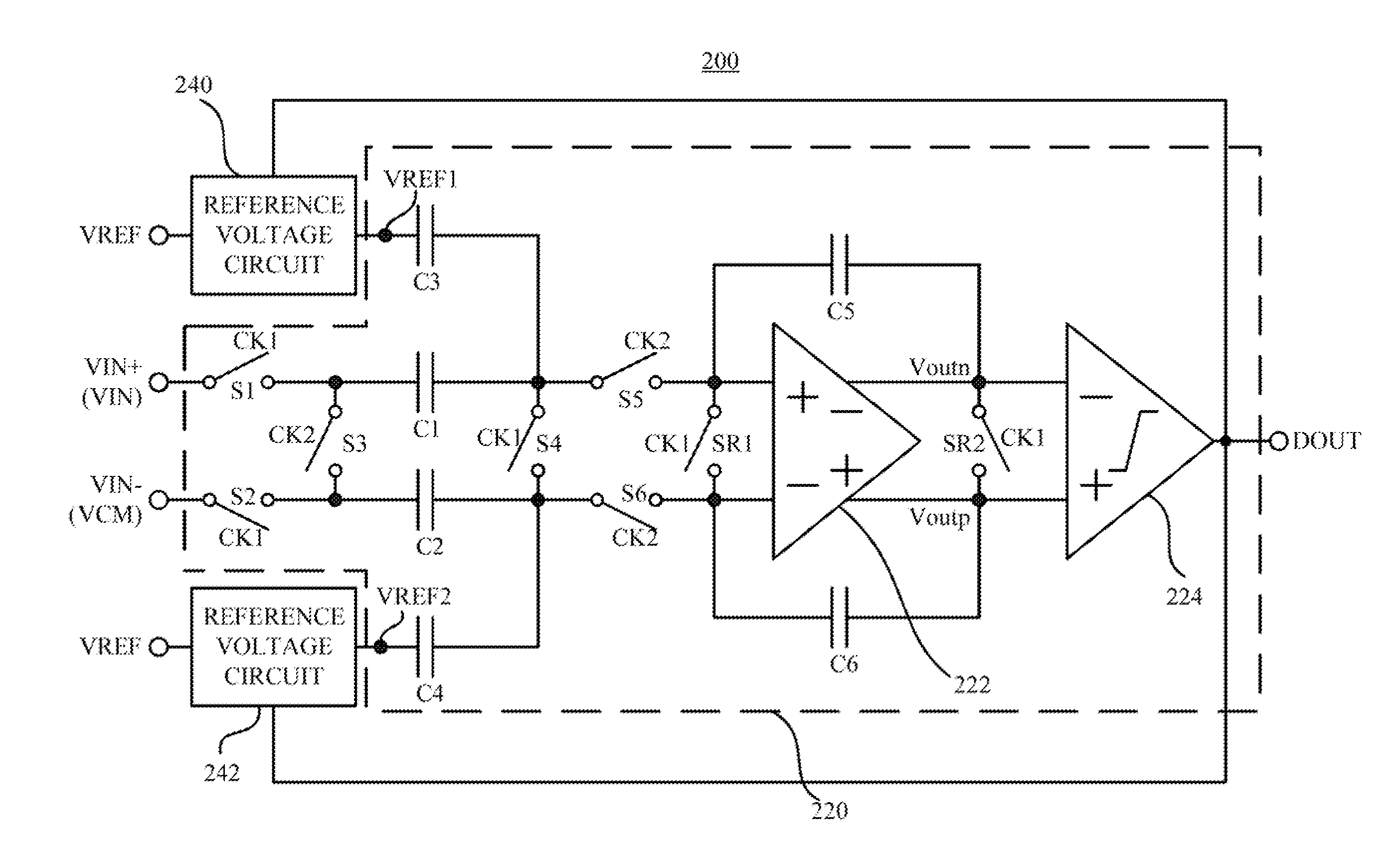 Analog to digital converter