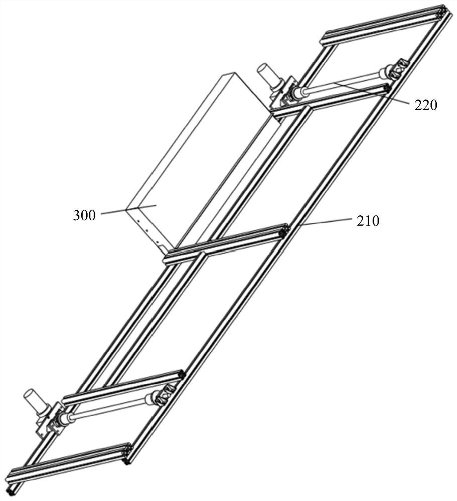 Photovoltaic cleaning vehicle change gear device and photovoltaic maintenance device