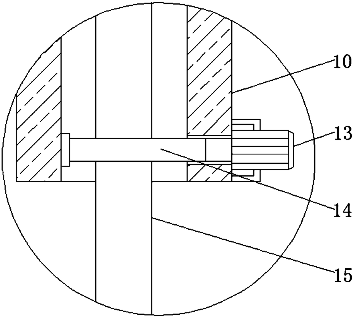 Wood plate cutting machine with accurate positioning function