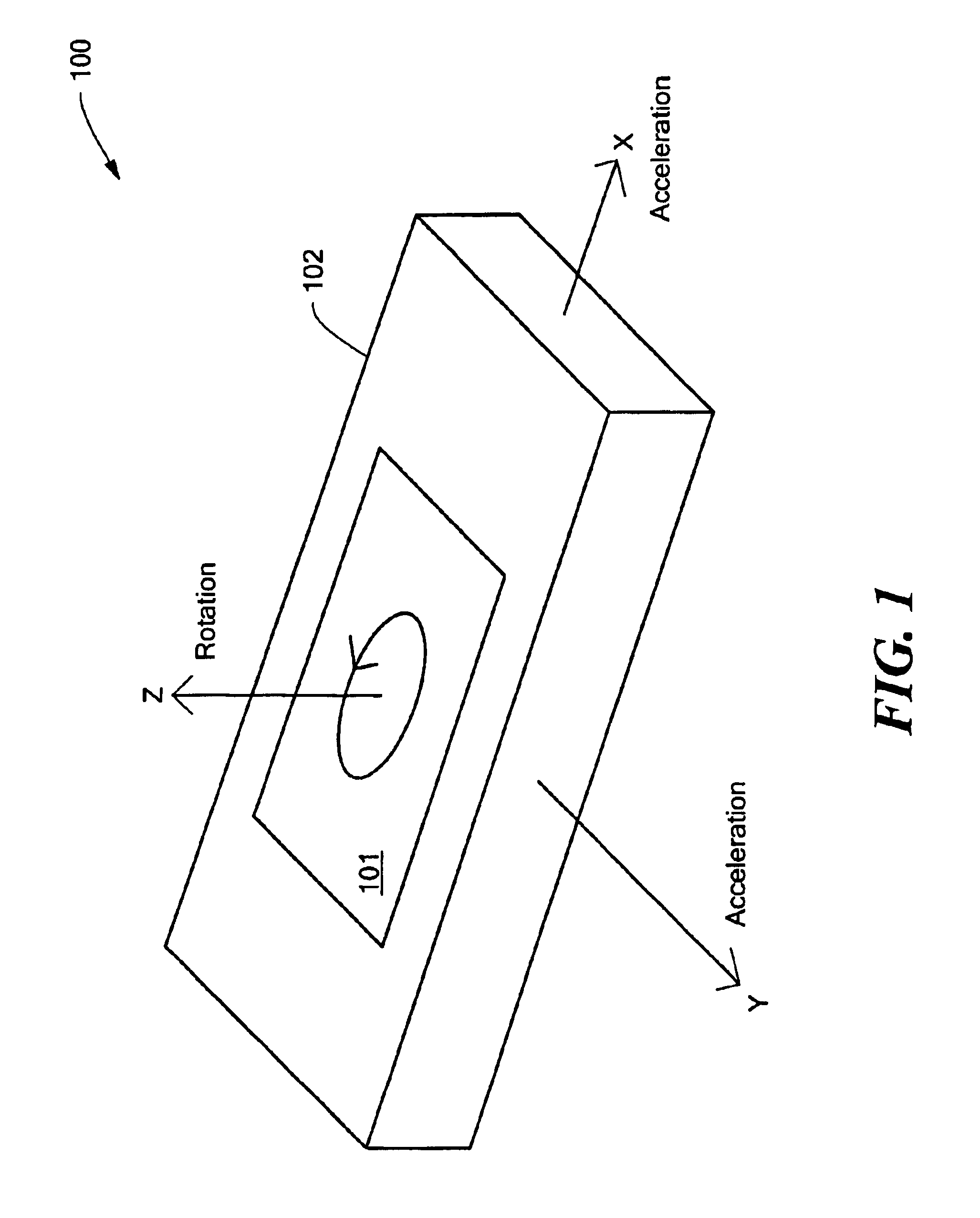 Micro-machined multi-sensor providing 2-axes of acceleration sensing and 1-axis of angular rate sensing