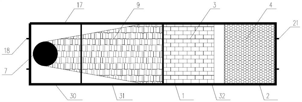 Simulated remediation system and method for groundwater containing 1,2-dichloroethane and sulfate