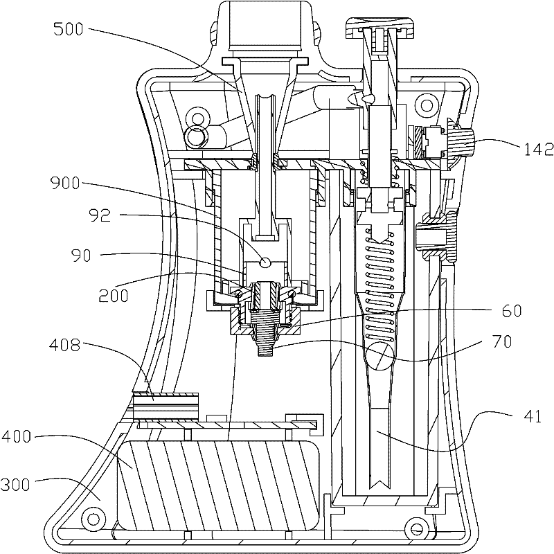 Electronic cigarette with controllable cigarette liquid