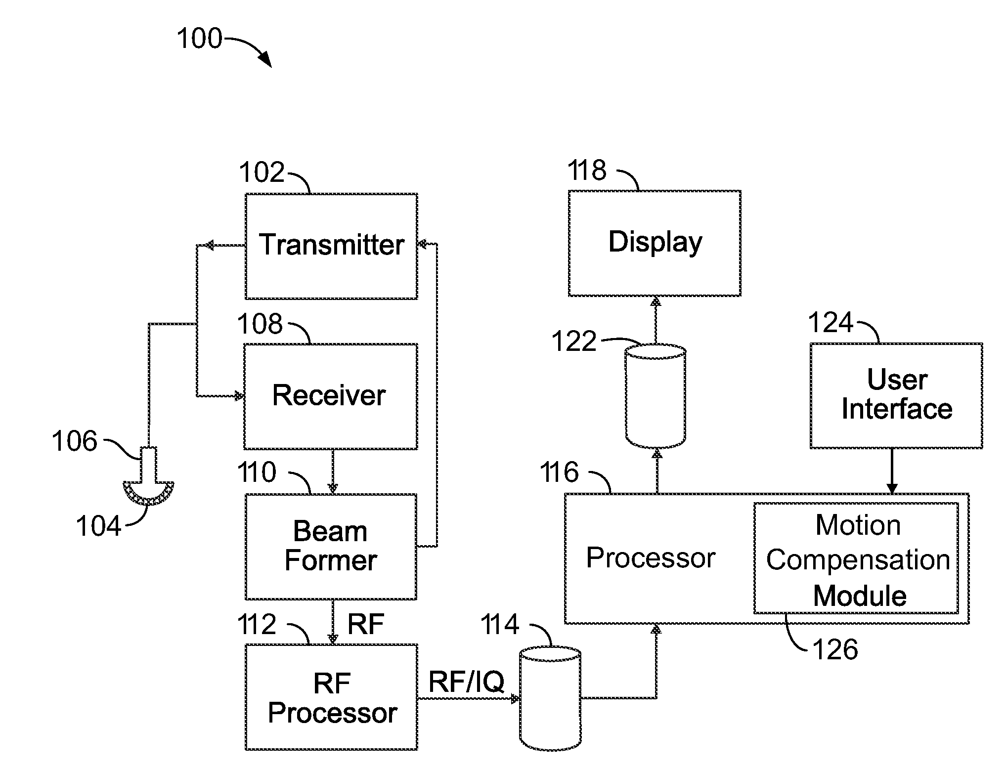 System and method for compensating for motion when displaying ultrasound motion tracking information