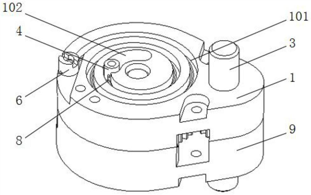 Miniature bidirectional rotation driver based on shape memory alloy wire