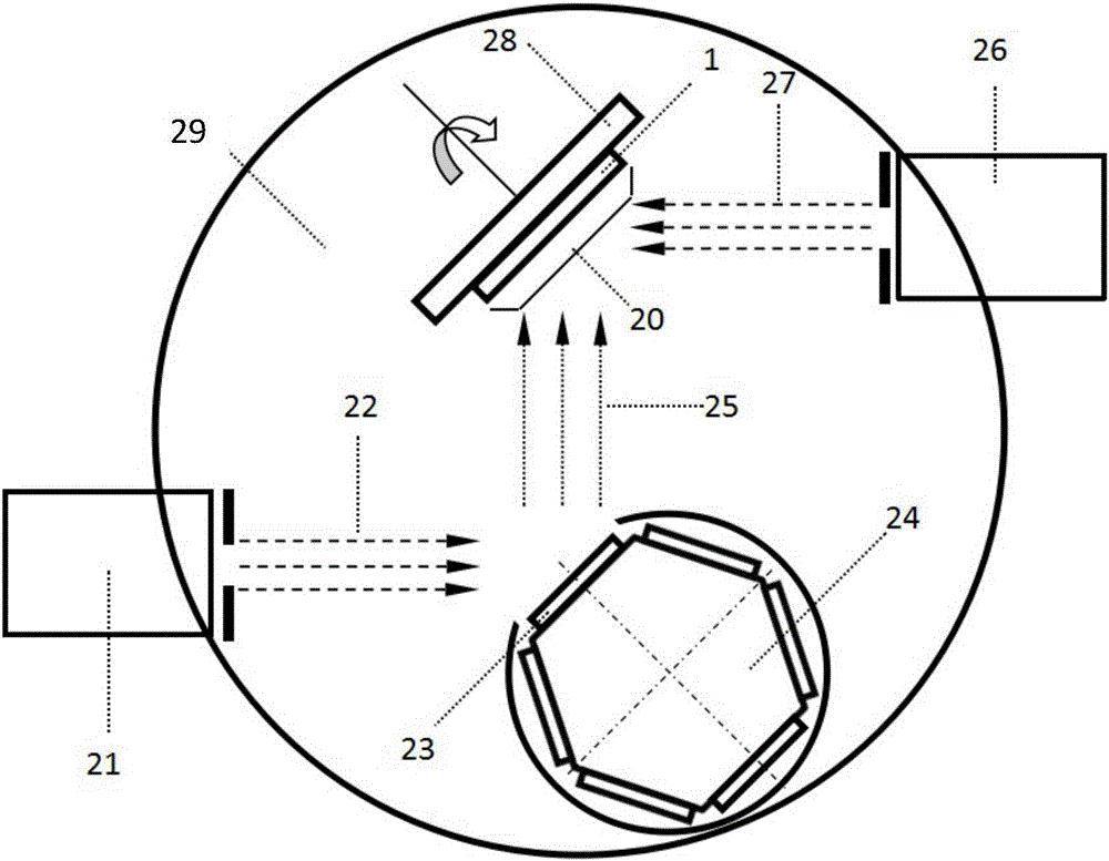 Thin film temperature sensor and manufacturing method