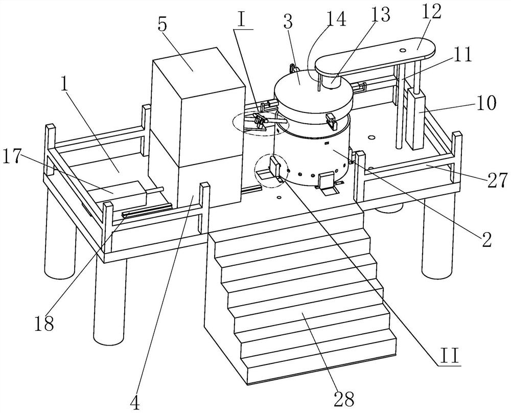 Down feather impurity removing and drying system and impurity removing and drying method thereof