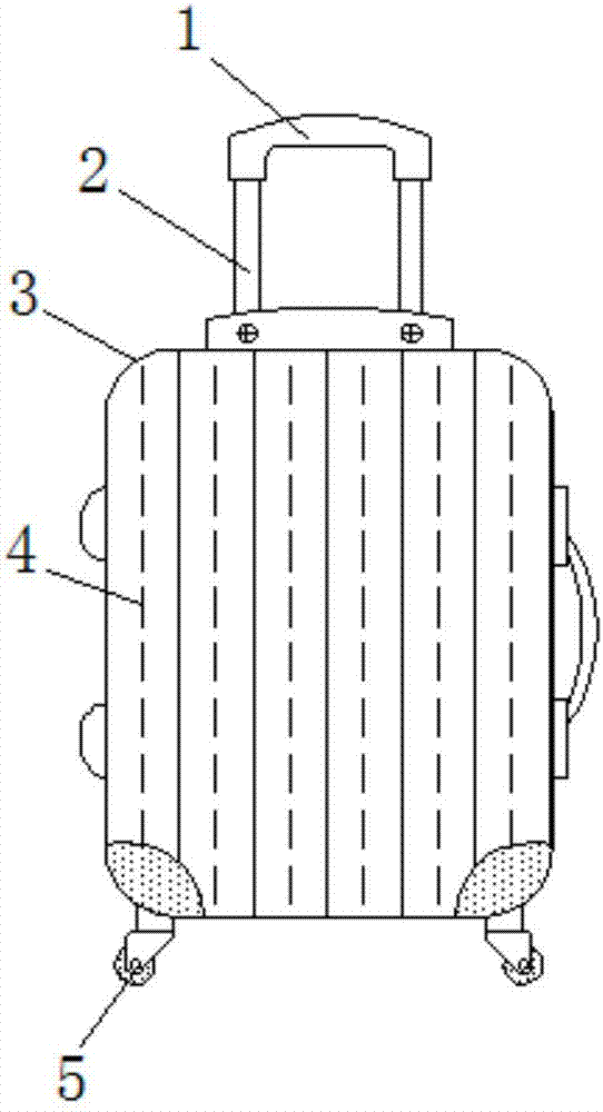 Portable suitcase