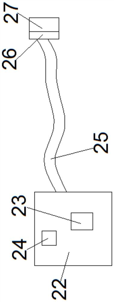 Veterinary long-handle injection gun with positioning function